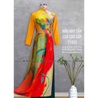 Áo Dài Truyền Thống Lụa Cao Cấp TT453